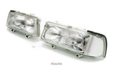 Audi Coupe Typ89 80 B3 90 HELLA Headlights 895941029B 895941030B NG 7A 2.3 L4