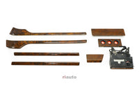 Audi 80 B4 Avant Wurzelholz Nussbaum Holzleisten Wooden Decoration Trims Walnut Quattro 1