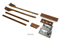 Audi 80 B4 Avant Wurzelholz Nussbaum Holzleisten Wooden Decoration Trims Walnut Quattro 1