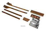 Audi 80 B4 Avant Wurzelholz Nussbaum Holzleisten Wooden Decoration Trims Walnut Quattro 1