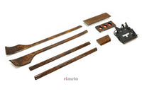 Audi 80 B4 Avant Wurzelholz Nussbaum Holzleisten Wooden Decoration Trims Walnut Quattro 1