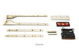 Audi 80 B4 Avant Wurzelholz Nussbaum Holzleisten Wooden Decoration Trims Walnut Quattro 1