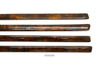 Audi 80 B4 Avant Wurzelholz Nussbaum Holzleisten Wooden Decoration Trims Walnut Quattro 1