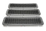 Audi Sport Quattro Front Bumper Grills (set of 3 pieces) Stoßstangengitter