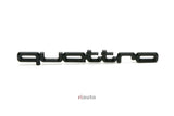 Audi QUATTRO Emblem Badge 80 90 100 200 Coupe Sport B3 B4 C3 C4 893853737C BLACK