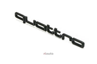 Audi QUATTRO Emblem Badge 80 90 100 200 Coupe Sport B3 B4 C3 C4 893853737C BLACK