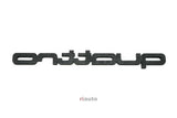 Audi QUATTRO Emblem Badge 80 90 100 200 Coupe Sport B3 B4 C3 C4 893853737C BLACK