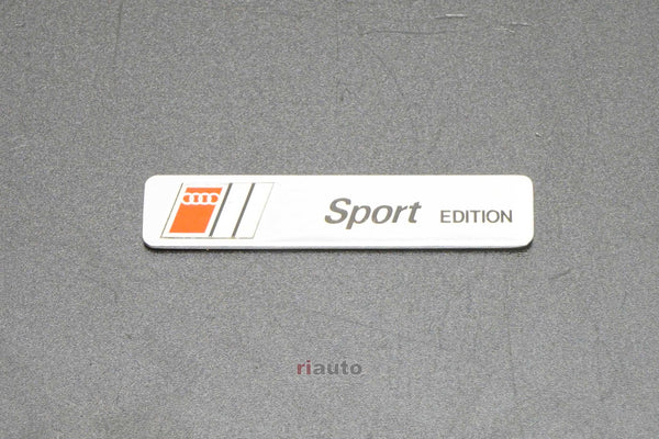 Audi 80 90 B3 Typ89 Badge Emblem Sport Edition Original 893853681L