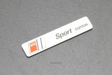 Audi 80 90 B3 Typ89 Badge Emblem Sport Edition Original 893853681L