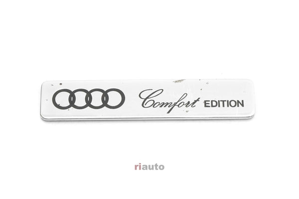 Audi 80 90 B3 Typ89 badge emblem lettering comfort edition original 933853681M