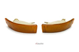 Audi 80 B4 Coupe Cabrio Typ 89 S2 Turn signals yellow orange 895953050A 895953049A
