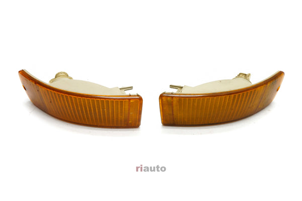 Audi 80 B4 Coupe Cabrio Typ 89 S2 Turn signals yellow orange 895953050A 895953049A