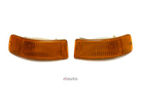Audi 80 B4 Coupe Cabrio Typ 89 S2 Turn signals yellow orange 895953050A 895953049A 2
