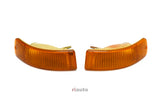 Audi 80 B4 Coupe Cabrio Typ 89 S2 Turn signals yellow orange 895953050A 895953049A 3