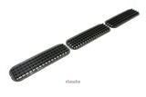 Audi Sport Quattro Front Bumper Grills (set of 3 pieces) Stoßstangengitter