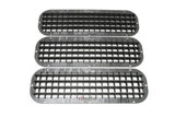 Audi Sport Quattro Front Bumper Grills (set of 3 pieces) Stoßstangengitter