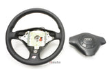 Audi A6 C4 Steering Wheel Sline Quattro Cabrio S2 A4 B5 80 B4 Coupe 100 RS2 4A0124A 2