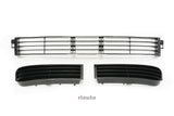 Audi S2 Coupe Cabrio V6 Front Bumper Grills (set of 3 pieces) 895853683B 895853667E 895853668A