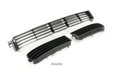 Audi S2 Coupe Cabrio V6 Front Bumper Grills (set of 3 pieces) 895853683B 895853667E 895853668A