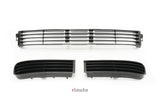 Audi S2 Coupe Cabrio V6 Front Bumper Grills (set of 3 pieces) 895853683B 895853667E 895853668A