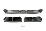 Audi S2 Coupe Cabrio V6 Front Bumper Grills (set of 3 pieces) 895853683B 895853667E 895853668A
