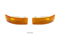 Audi 80 B4 Coupe Cabrio Typ 89 S2 Turn signals yellow orange 8A0953055 8A0953056