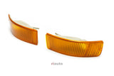 Audi 80 B4 Coupe Cabrio Typ 89 S2 Turn signals yellow orange 8A0953055 8A0953056