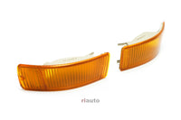 Audi 80 B4 Coupe Cabrio Typ 89 S2 Turn signals yellow orange 8A0953055 8A0953056