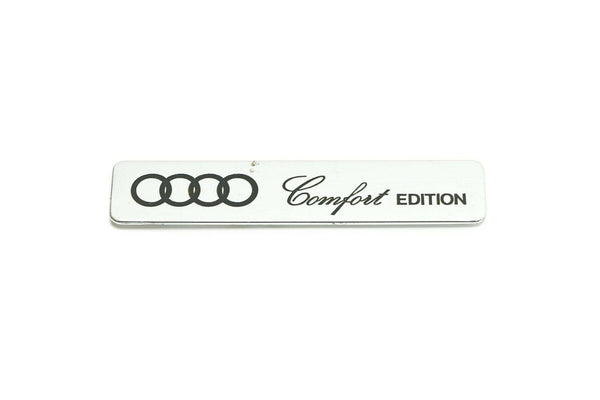 Audi 80 90 B3 Typ89 badge emblem lettering comfort edition original 933853681M