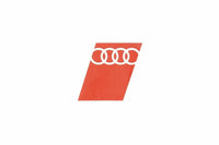 Audi S2 Coupe 80 B4 A6 C4 A4 B5 A8 D2 Lenkrad Badge Sticker Emblem Logo Chrome