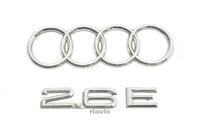 Audi Coupe 80 B4 Cabrio Chrome Rings and letters 443853742 8A0853743E
